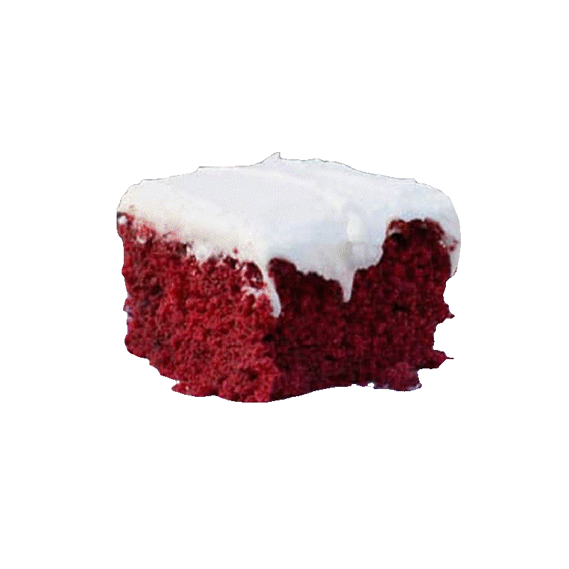 Honey Bun Red Velvet Cake